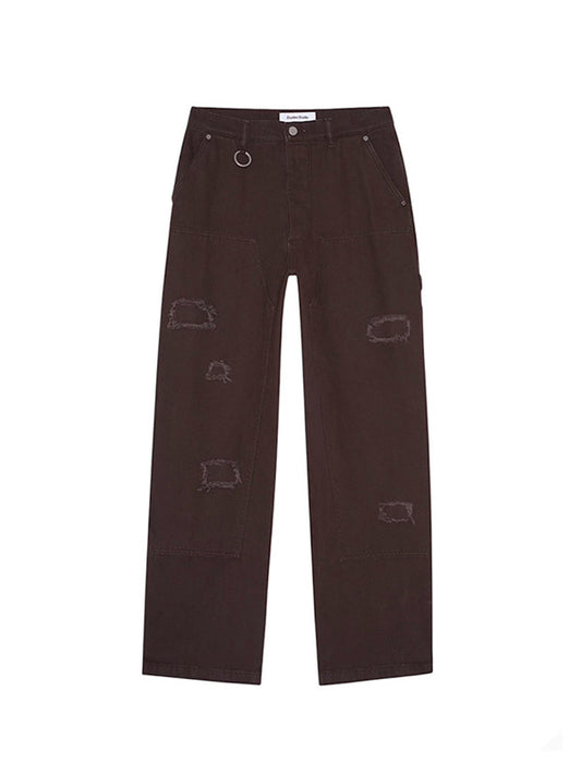 【Études studio - エチュード スタジオ】Loose carpenter pant / Dark Brown(パンツ/ダークブラウン)
