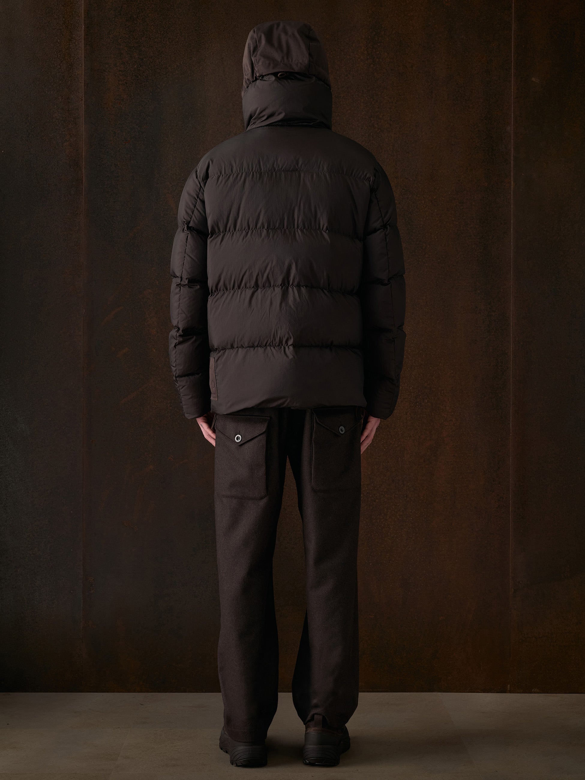 Ten c- テンシー】ANTARCTIC COMBO DOWN PARKA / TURKISH COFFEE