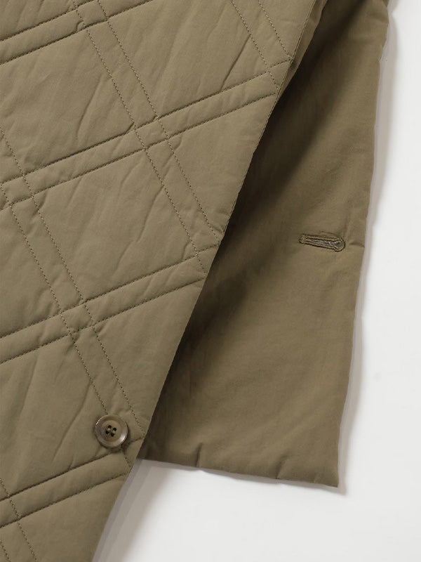【Ground Y - グラウンドワイ】COTTON TYPEWRITER PADDED SCARF / KHAKI(スカーフ/カーキ)