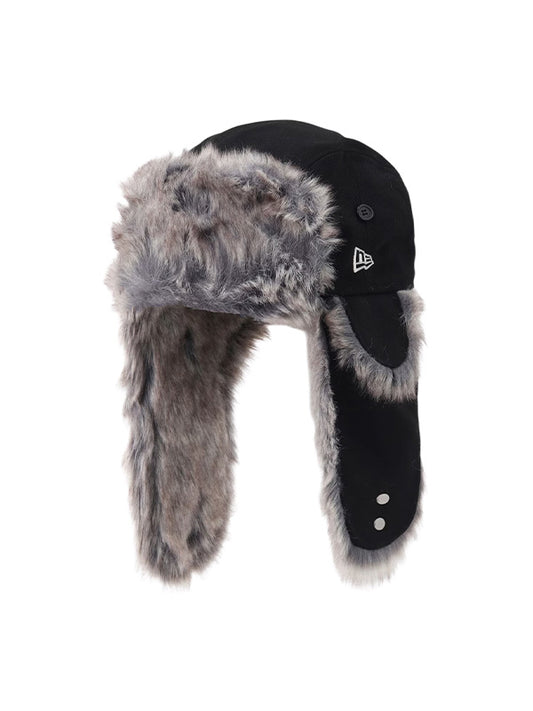 【Ground Y - グラウンドワイ】Ground Y×NEW ERA GROUND Y LOGO THE TRAPPER / BLACK(キャップ/ブラック)