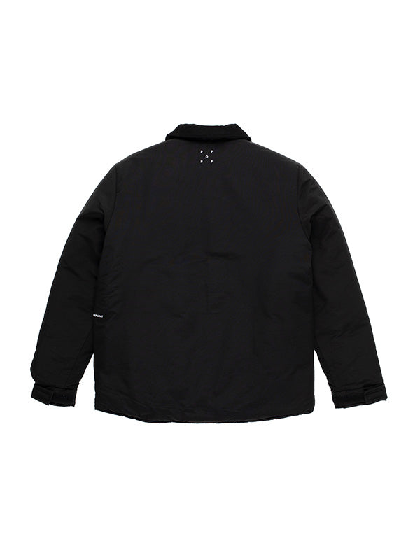【POP TRADING COMPANY - ポップ トレーディング カンパニー】PADDED JACKET / BLACK(アウター/ブラック)