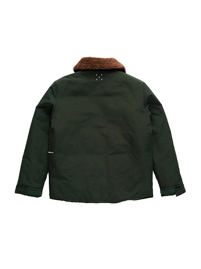【POP TRADING COMPANY - ポップ トレーディング カンパニー】PADDED JACKET / DUFFL GREEN(アウター/グリーン)