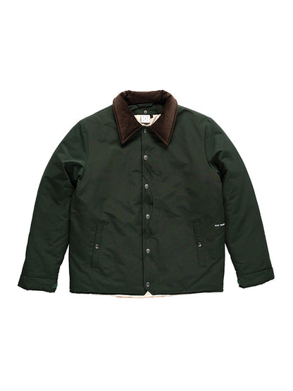 【POP TRADING COMPANY - ポップ トレーディング カンパニー】PADDED JACKET / DUFFL GREEN(アウター/グリーン)