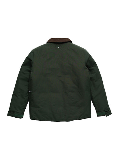 【POP TRADING COMPANY - ポップ トレーディング カンパニー】PADDED JACKET / DUFFL GREEN(アウター/グリーン)