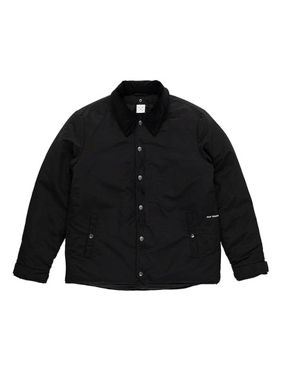 【POP TRADING COMPANY - ポップ トレーディング カンパニー】PADDED JACKET / BLACK(アウター/ブラック)