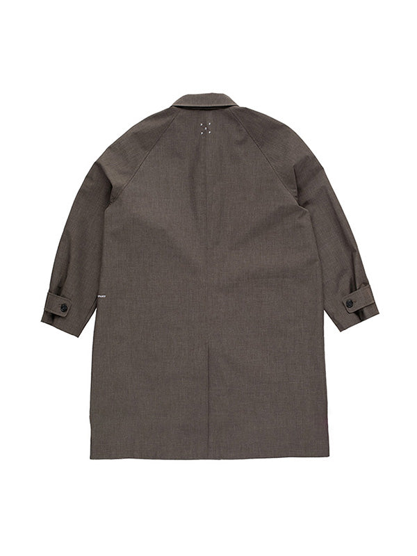 【POP TRADING COMPANY - ポップ トレーディング カンパニー】CAR COAT / DELICIOSO  (コート/ブラウン)