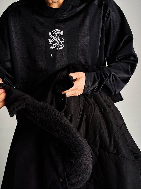 【POP TRADING COMPANY - ポップ トレーディング カンパニー】PADDED JACKET / BLACK(アウター/ブラック)