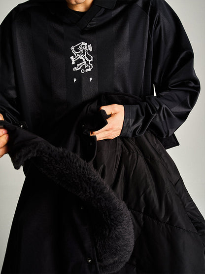 【POP TRADING COMPANY - ポップ トレーディング カンパニー】PADDED JACKET / BLACK(アウター/ブラック)