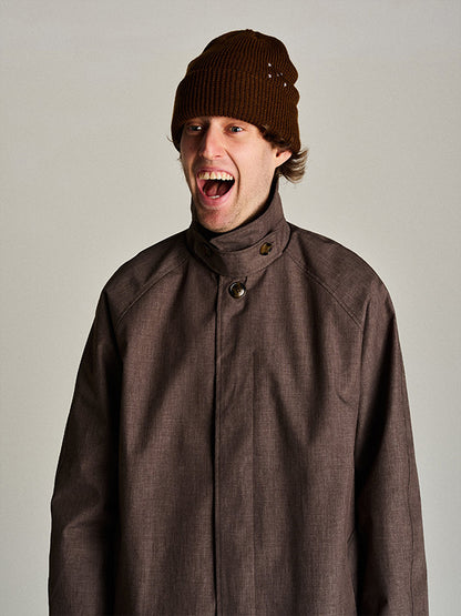 【POP TRADING COMPANY - ポップ トレーディング カンパニー】CAR COAT / DELICIOSO  (コート/ブラウン)