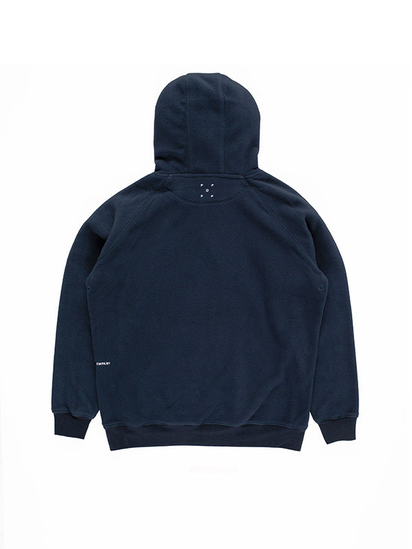 【POP TRADING COMPANY - ポップ トレーディング カンパニー】ARCH HOODED SWEAT / NAVY(フーディー/ネイビー)