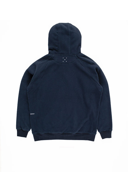 【POP TRADING COMPANY - ポップ トレーディング カンパニー】ARCH HOODED SWEAT / NAVY(フーディー/ネイビー)