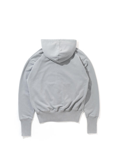 【Perfect ribs® - パーフェクトリブス】Basic Zip Hoodie / Grey(パーカー/グレー)