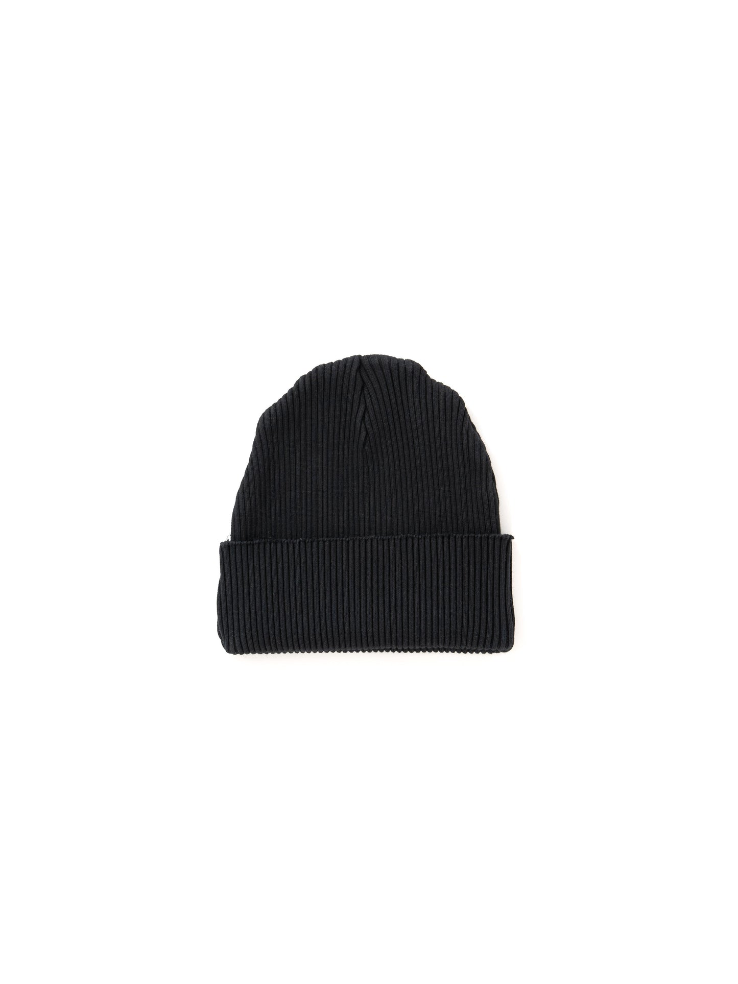 【Perfect ribs® - パーフェクトリブス】Rib Beanie Cap / Black(ニット帽/ブラック)