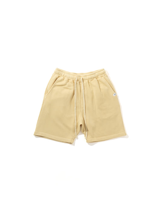 【Perfect ribs® - パーフェクトリブス】Sweat Short Pants / Vintage Yellow(ショーツ/ビンテージイエロー)