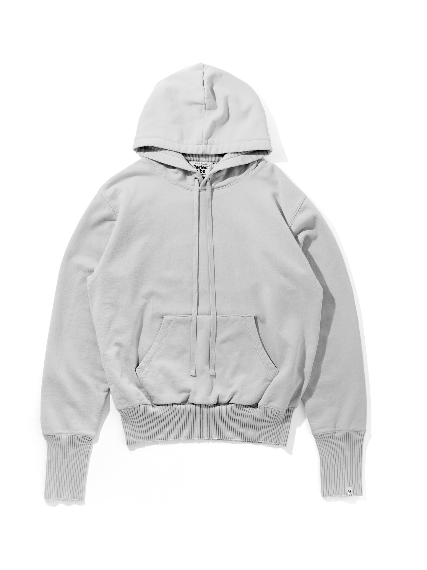 【Perfect ribs® - パーフェクトリブス】Basic Hoodie / Grey(パーカー/グレー)