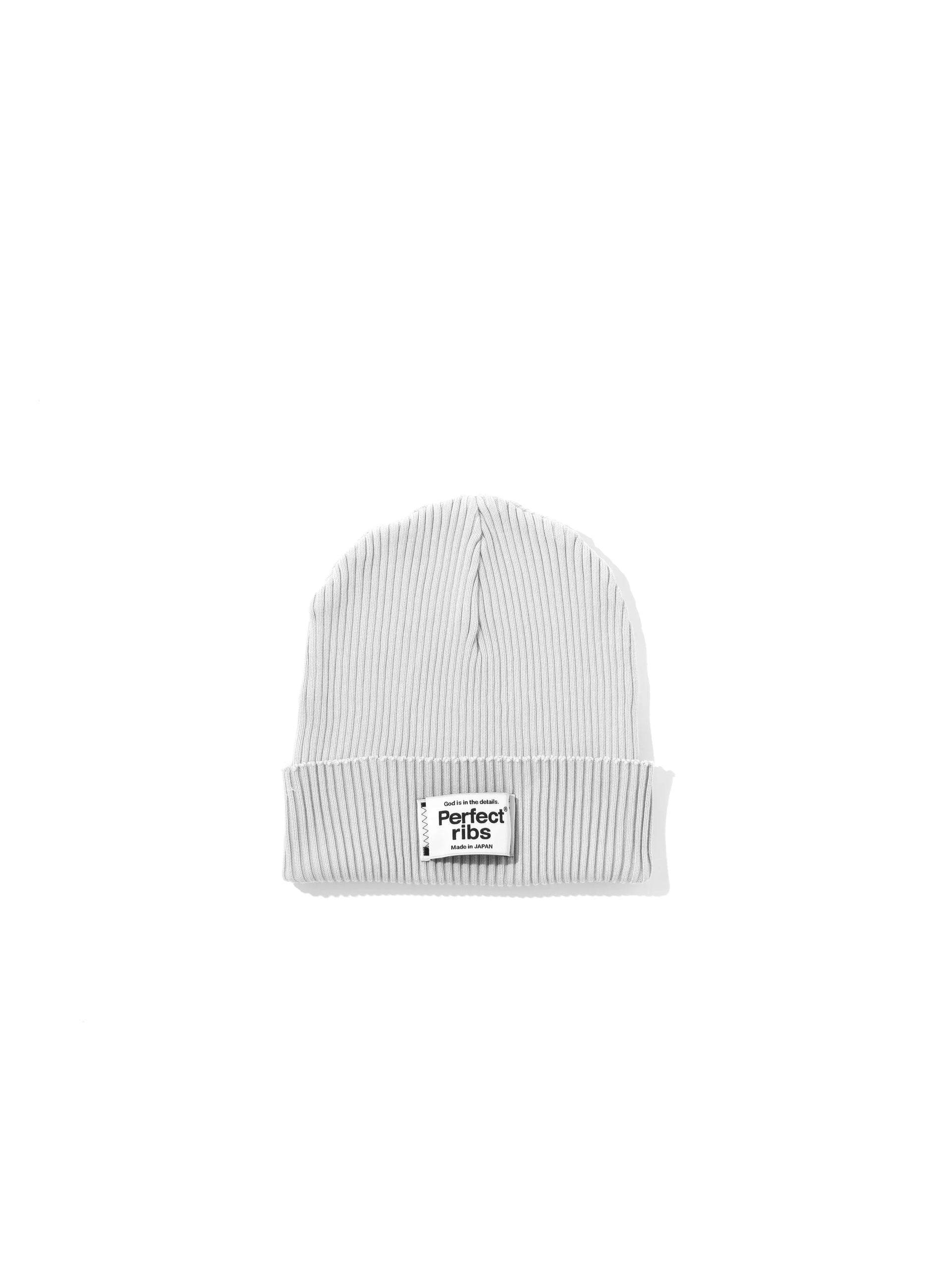 Perfect ribs® パーフェクトリブス　ニットキャップ Perfect ribs® - パーフェクトリブス】Rib Beanie Cap / Gray(ニット帽