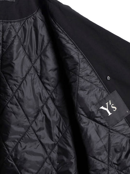 【Y's - ワイズ】NY/ VINTAGE OXFORD TRENCH COAT / BLACK (コート/ブラック)