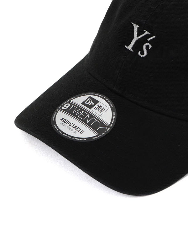 【Y's - ワイズ】Y's × New Era 9TWENTY Y's LOGO CAP/ BLACK (キャップ/ブラック)