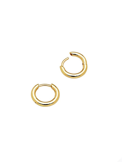 【TOM WOOD - トムウッド】Classic Hoops Small Gold(ピアス/ゴールド)