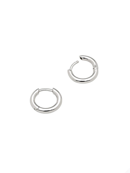 【TOM WOOD - トムウッド】Classic Hoops Small(ピアス/シルバー)