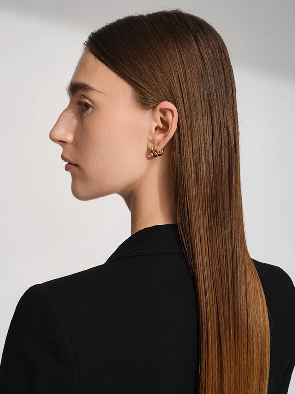 TOM WOOD - トムウッド】Classic Hoops Small Gold(ピアス/ゴールド