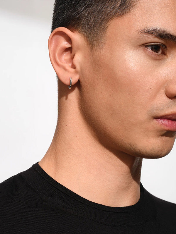 TOM WOOD - トムウッド】Classic Hoops Small(ピアス/シルバー