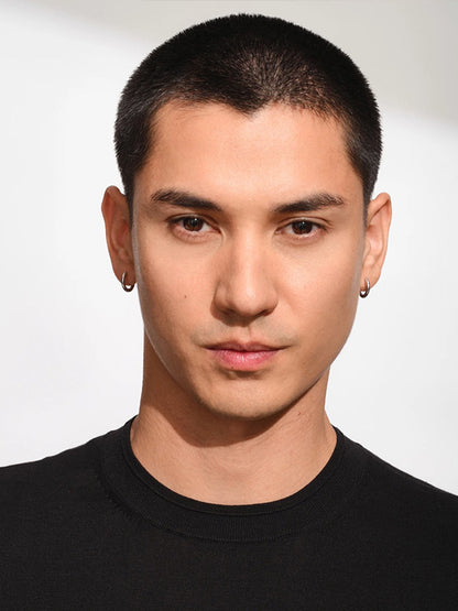 【TOM WOOD - トムウッド】Classic Hoops Small(ピアス/シルバー)