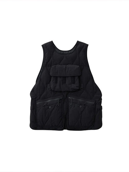 【White Mountaineering - ホワイトマウンテニアリング】WM × TAION QUILTING DOWN VEST / BLACK (ベスト/ブラック)