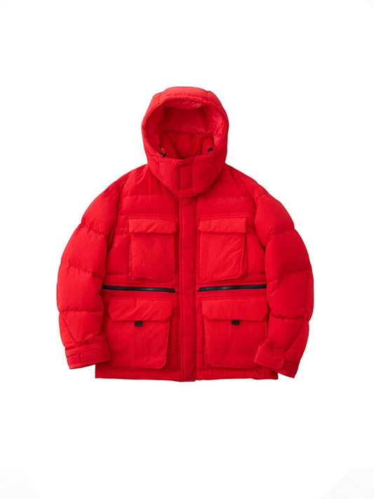 【White Mountaineering - ホワイトマウンテニアリング】WM × TAION RIPSTOP DOWN JACKET / RED (ジャケット/レッド)