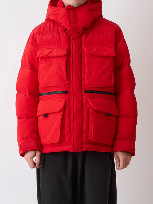 【White Mountaineering - ホワイトマウンテニアリング】WM × TAION RIPSTOP DOWN JACKET / RED (ジャケット/レッド)
