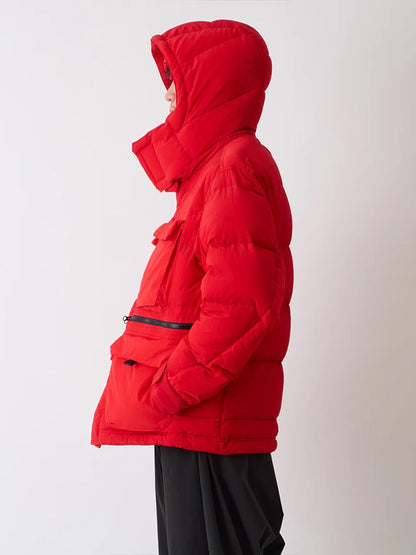 【White Mountaineering - ホワイトマウンテニアリング】WM × TAION RIPSTOP DOWN JACKET / RED (ジャケット/レッド)