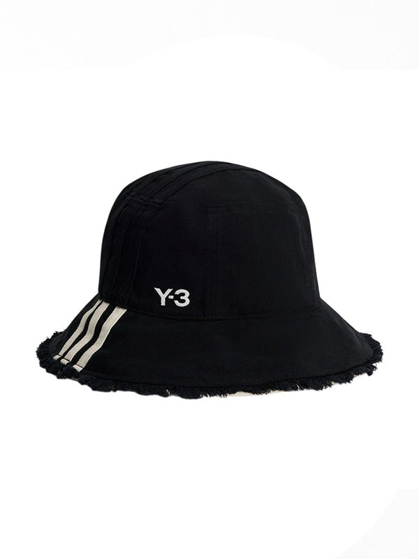 【Y-3 -ワイスリー】Y-3 STRIPES BUCKET HAT / BLACK (バケットハット/ブラック)