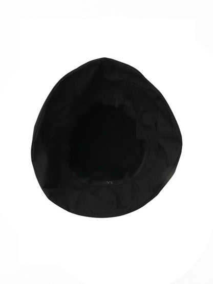 【Y's - ワイズ】POLYESTER TUCKED CASABLANCA / BLACK (ハット/ブラック)