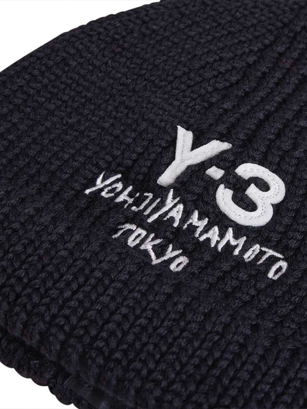 【Y-3 -ワイスリー】CHUNKY KNIT BEANIE / BLACK(ビーニー/ブラック)