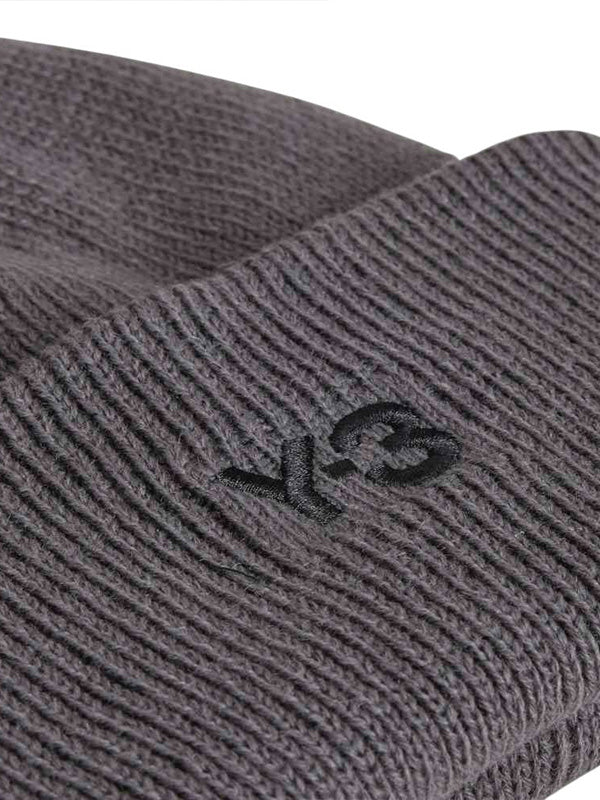 【Y-3 -ワイスリー】Y-3 CL BEANIE / GREY(ビーニー/グレー)