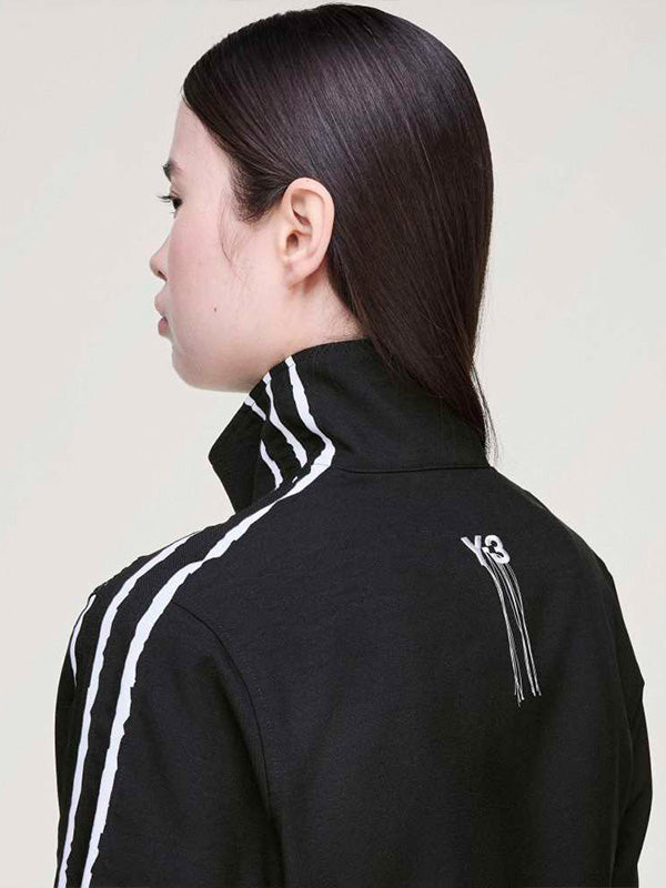 Y-3 -ワイスリー】SPORT UNIFORM RAW CUT 3 STRIPES TRACK TOP / BLACK