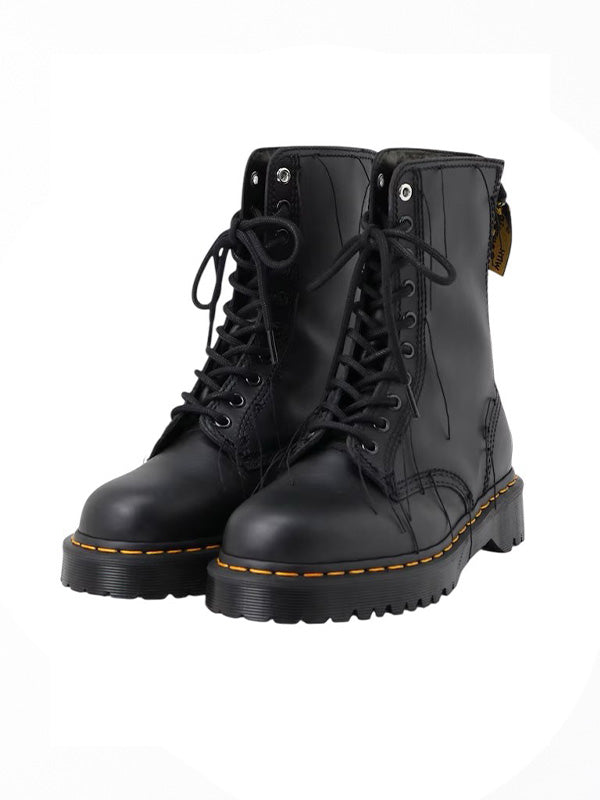 【Y's - ワイズ】Y's×Dr.Martens 10EYE THREAD BOOT / BLACK (ブーツ/ブラック)