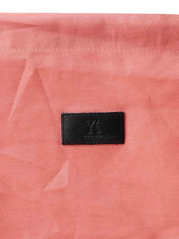 【Y's - ワイズ】TA/PE CREPE DE CHINE MINI FUROSHIKI BAG / PINK (バッグ/ピンク)