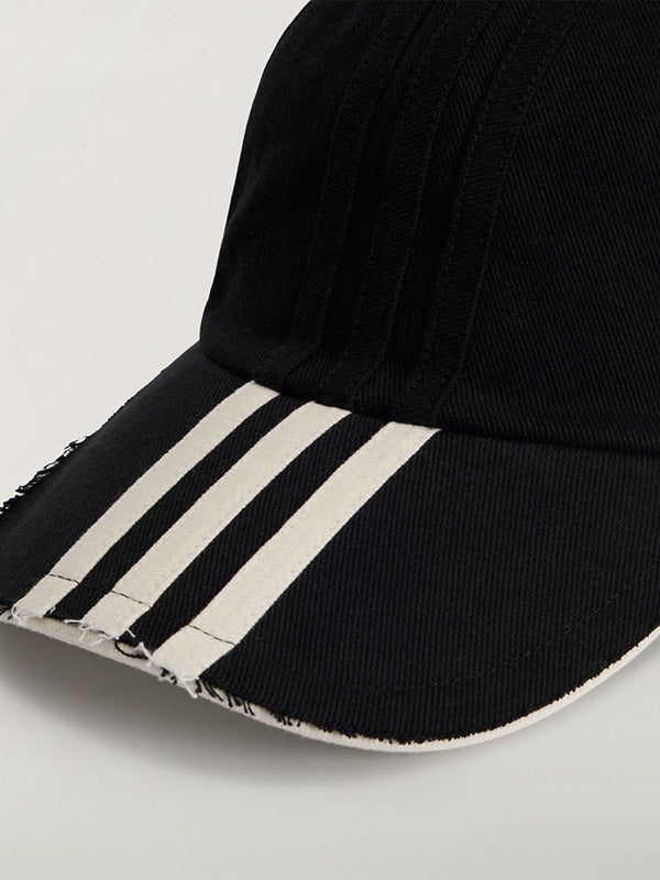【Y-3 -ワイスリー】Y-3 STRIPES CAP / BLACK (キャップ/ブラック)