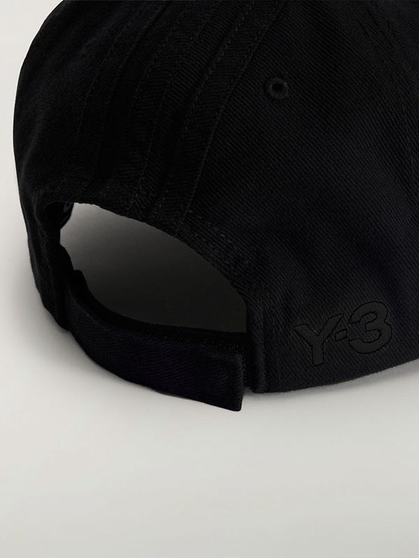 【Y-3 -ワイスリー】Y-3 STRIPES CAP / BLACK (キャップ/ブラック)