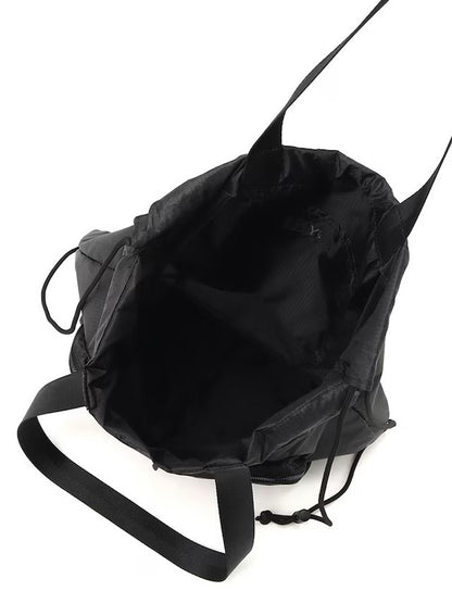 【Y's - ワイズ】POLYESTER LOGO KNAPSACK / BLACK (バッグ/ブラック)