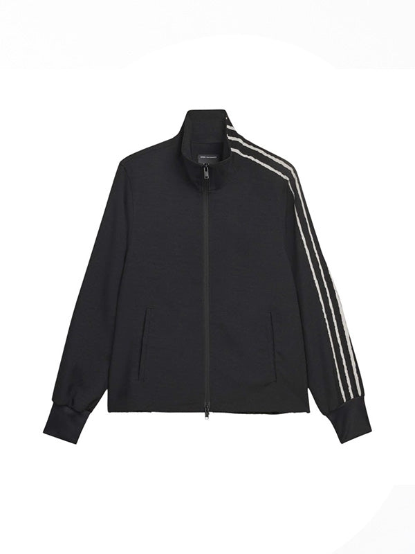 【Y-3 -ワイスリー】SPORT UNIFORM RAW CUT 3 STRIPES TRACK TOP / BLACK (トラックジャケット/ブラック)