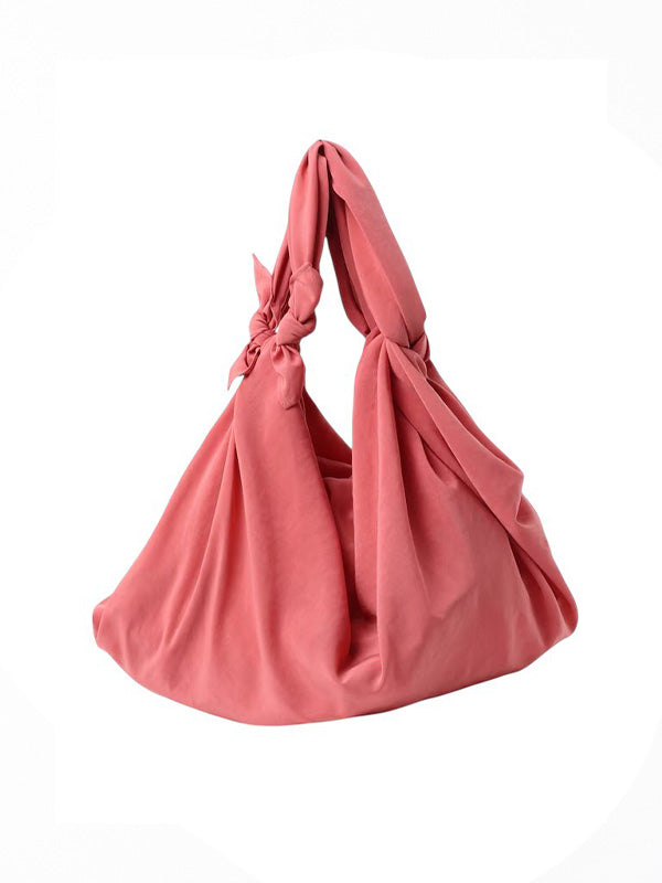 【Y's - ワイズ】TA/PE CREPE DE CHINE MINI FUROSHIKI BAG / PINK (バッグ/ピンク)