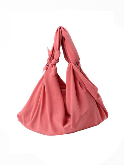 【Y's - ワイズ】TA/PE CREPE DE CHINE MINI FUROSHIKI BAG / PINK (バッグ/ピンク)