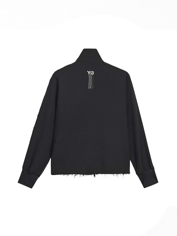 Y-3 -ワイスリー】SPORT UNIFORM RAW CUT 3 STRIPES TRACK TOP / BLACK