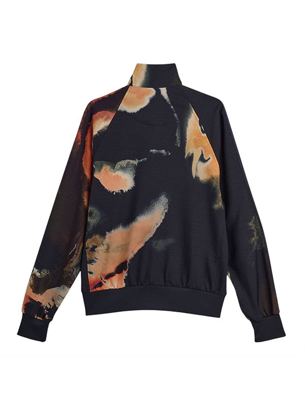 【Y-3 -ワイスリー】AOP TRACK TOP 3-STRIPES / BLACK(トラックジャケット/ブラック)