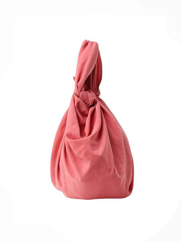 【Y's - ワイズ】TA/PE CREPE DE CHINE MINI FUROSHIKI BAG / PINK (バッグ/ピンク)